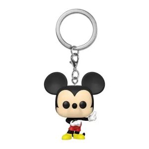 Funko Pocket Pop! Keychain Cartoon Animation: Disney - Mickey Mouse & Friends - Classic Mickey Mouse #1187